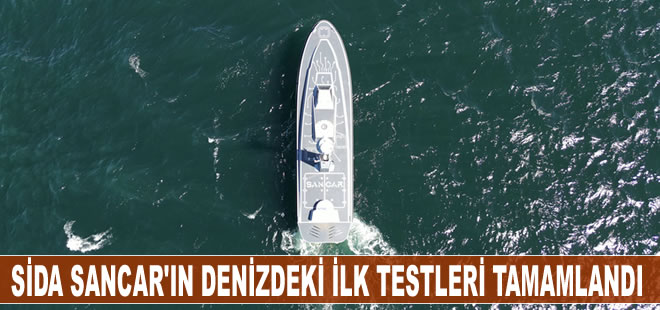 SİDA Sancar'ın denizdeki ilk testleri tamamlandı