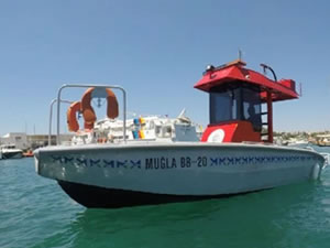 Muğla Büyükşehir Belediyesi acil müdahale için iki tekne aldı