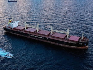 ‘Tahıl koridoru’ndan 235 gemi ile 5,5 milyon ton tahıl geçti