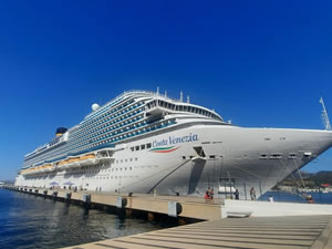 Costa Venezia Bodrum'a bin 523 yolcu getirdi