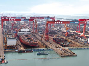 Çin, dünyadaki en büyük gemi inşa endüstrisine sahip ülke olmayı sürdürdü