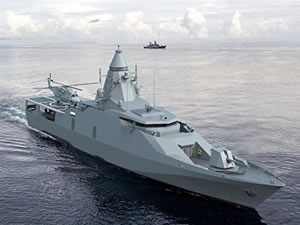 Açık deniz karakol gemisi için önemli bir aşama daha geçildi