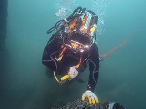 Derin sulardaki işler sanayi dalgıçlarına emanet