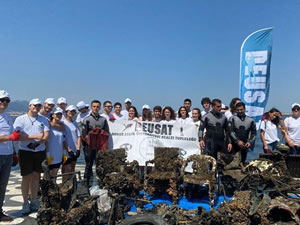 Dokuz Eylül Üniversitesi Körfez'i temizliyor, atıkları dönüştürüyor