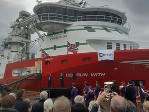 Tersan’ın Oddrun With’i için Norveç’te tören düzenlendi