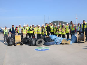 Qtermınals Antalya Çalışanları Mavi İklim Elçileri Projesi Kapsamında 208 Kg Atık Topladı