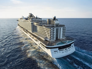 MSC Cruises, En Yeni Amiral Gemisi MSC Seascape'i  Göz Alıcı Bir Törenle New York’ta Denize İndirdi