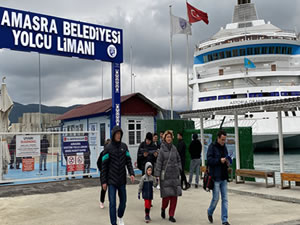 Amasra 9’uncu kez kruvaziyer gemi ağırladı