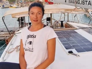 Başak Mireli Atlantik'i tek başına geçen ilk Türk kadın denizci oldu