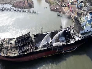 Tayland'daki petrol tankeri patlamasında bilanço ağırlaşıyor: 8 ölü, 4 yaralı