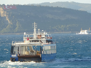 Ada seferleri fırtına nedeniyle iptal edildi