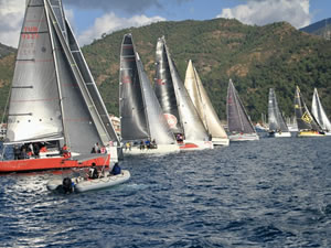 Marmaris'te MIYC kış trofesinde 1. ayak sona erdi