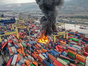 Maersk: İskenderun Limanı'nda yapısal hasar söz konusu