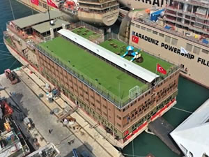 Karadeniz Holding'in 3 bin kişilik 2 yüzer yaşam kenti Hatay'a gidiyor