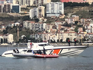 Alabora olan tekneden düşüp kaybolan balıkçıdan kötü haber