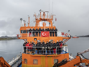 Türk Bilim Heyeti’nden King George Adası’nda diplomatik ziyaretler