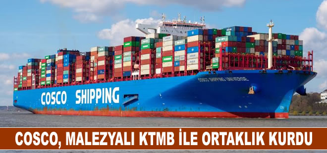 Çin'in Cosco şirketi, malezya demiryolu operatörüyle ortaklık kurdu