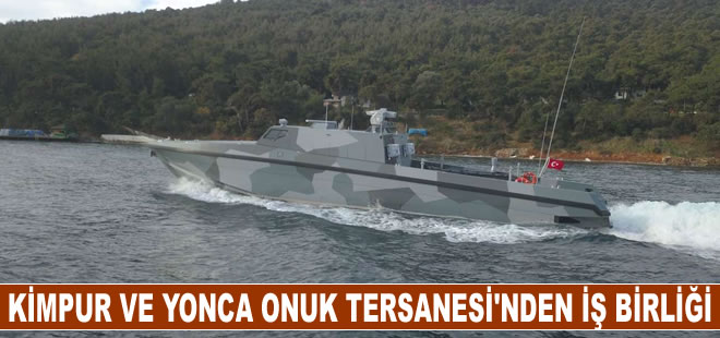 Kimpur ve Yonca Onuk Tersanesi'nde yerli Fender üretimi