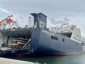 DFDS'in İzmir-Sete Ro-Ro seferleri başladı