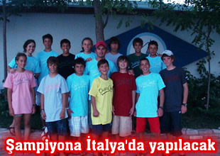 Optimist Yelken Takımı İtalya'ya gitti