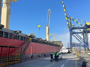 Depremden sonra ilk ticari gemi 8 Nisan'da İskenderun Limanına yanaşacak