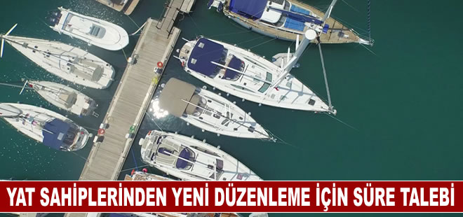 Ayvalık'ta ticari yat sahiplerinden gemi cinsleriyle ilgili düzenleme için süre talebi