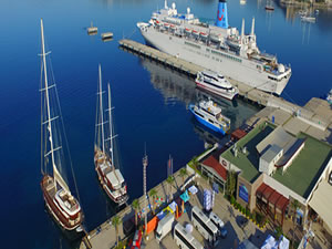 Bodrum Cruise Port ana liman oldu