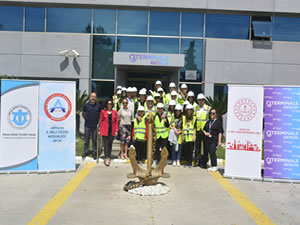 QTerminals Antalya, “Toroslar’dan Akdeniz’e” projesiyle 400 öğrenciyi limanda ağırladı