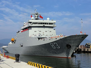 Çin Donanmasına Ait Eğitim Gemisinden Brunei'ye İyi Niyet Ziyareti