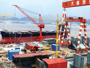 Çin’in gemi üretimi Ocak-Mayıs döneminde yüzde 15,4 arttı