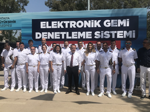 İlk "Elektronik Gemi Denetleme Sistemi" hayata geçirildi
