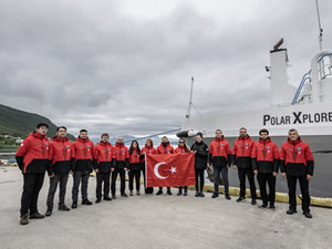 Üçüncü Arktik Bilimsel Araştırma Seferi ekibi Tromso'ya ulaştı