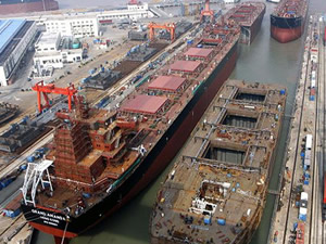 Yeni gemi siparişlerinin %59’unu Çin aldı