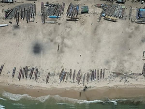 Senegal'de yükselen deniz suyu "Afrika'nın Venedik'ini" yutmak üzere