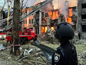 Rusya, Ukrayna liman kentlerini üçüncü gece vurdu