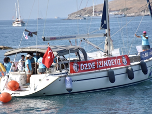 Bodrum'da kadın yelkenciler "100. Yıl Cumhuriyet Seyirleri" başlıklı projelerinin ikinci etabı için yola çıktı