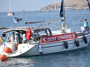 Bodrum'da kadın yelkenciler "100. Yıl Cumhuriyet Seyirleri" başlıklı projelerinin ikinci etabı için yola çıktı