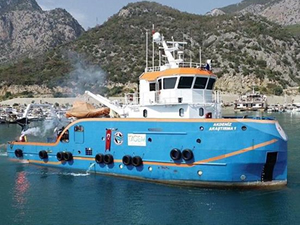 "Akdeniz Araştırma 1" gemisi, Lübnan'a uğurlandı