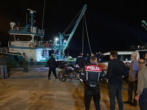 Samsun'da balıkçı ağlarına ceset takıldı