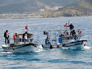 Mersin'de NGS balık tutma etkinliği