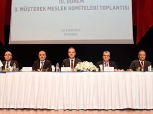 İMEAK Deniz Ticaret Odası 10. Dönem 3. Müşterek Meslek Komiteleri Toplantısı yapıldı