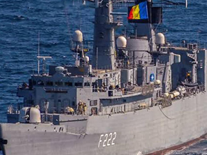 Romanya'ya ait fırkateyn Samsun'a geliyor