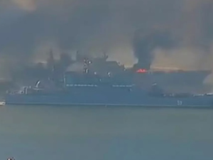 Ukrayna, Rusya'ya ait "Askold" füze fırlatma gemisini vurdu