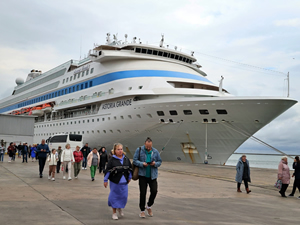 "Astoria Grande" kruvaziyeri ikinci kez Samsun'da