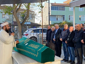 Batan geminin mürettebatından Tamer Özer'in cenazesi toprağa verildi