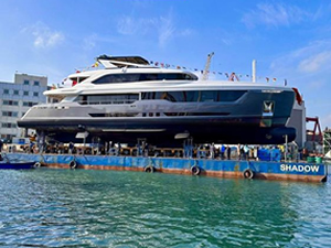Antalya yachts, NB105-'Twins'i suya indirdi