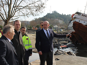 Tamer Kıran'dan Karadeniz Ereğli ziyareti