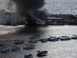 İsrail'in saldırıları balıkçıları da "vuruyor"