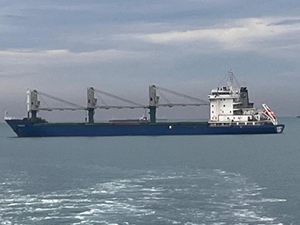 Arızalanan kuru yük gemisi kurtarıldı