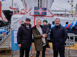 İsim annesi Sanmar römorkörüne oğlunun adını verdi
